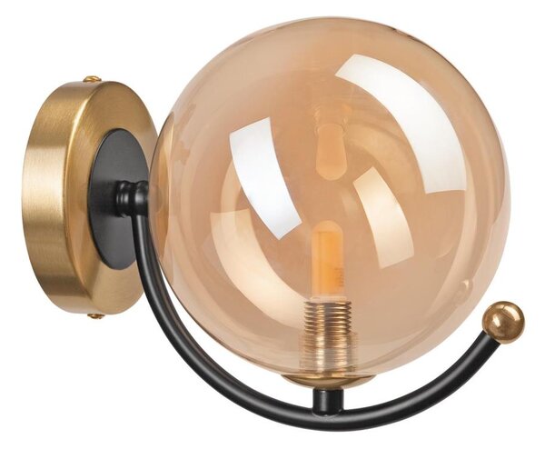 Applique GEORGIA 1xE14/5W/230V oro/fumé beige