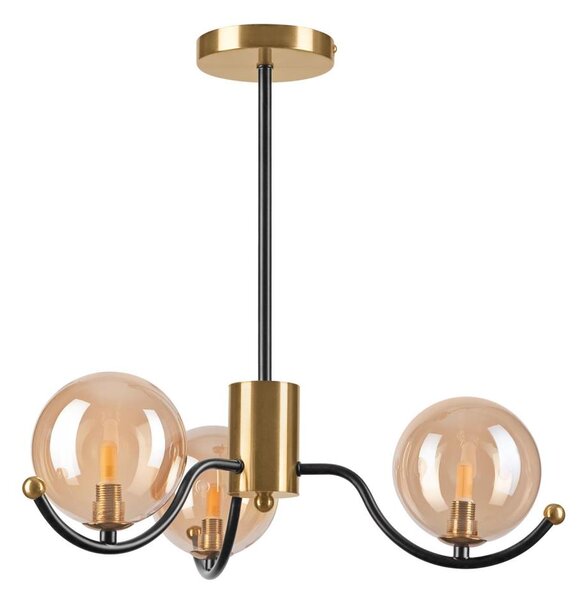 Lampadario a stelo GEORGIA 3xG9/5W/230V dorato/beige fumé