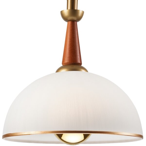 Lampadario a scomparsa CHIARA 1xE27/60W/230V marrone scuro/faggio