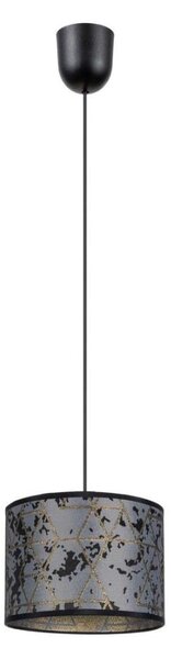 Lampadario su corda REZO 1xE27/60W/230V grigio