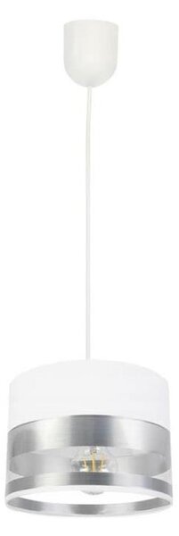 Lampadario su catena MILO 1xE27/60W/230V argento