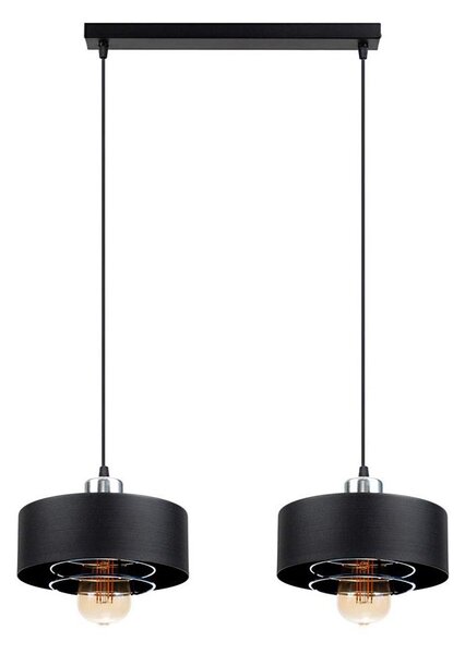 Lampadario a sospensione con filo VEST 2xE27/60W/230V