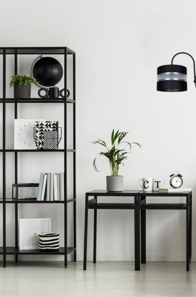 Applique CORAL 1xE27 / 60W / 230V nero