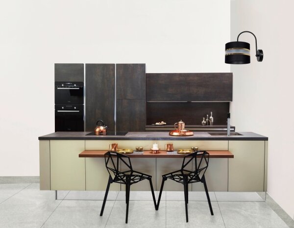 Applique CORAL 1xE27 / 60W / 230V nero