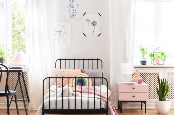 Lampada per bambini PIKKI 1xE27/60W/230V rosa