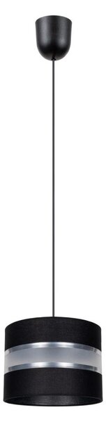 Lampadario a sospensione con filo CORAL S 1xE27/60W/230V nero