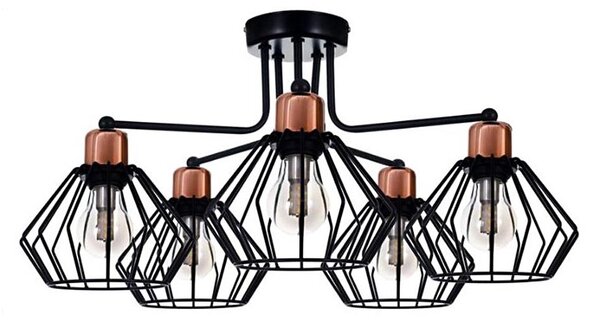 Lampadario a plafone PORTO 5xE27/40W/230V