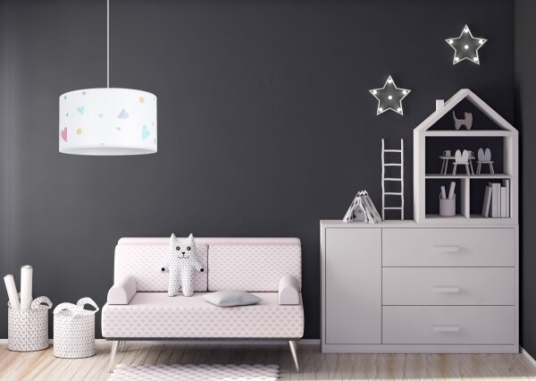 Lampadario per bambini DRUKI 1xE27/60W/230V