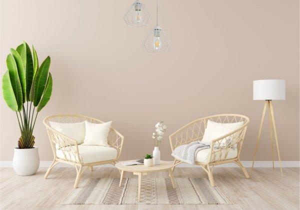 Lampadario a sospensione con filo CEED 2xE27/60W/230V