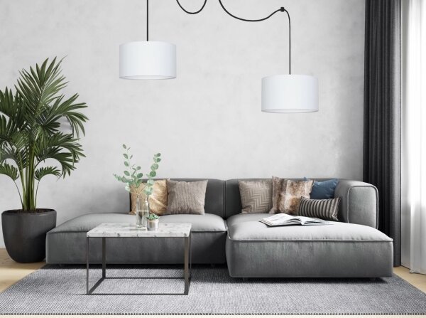 Lampadario a sospensione con filo TUZ 2xE27/60W/230V ragno