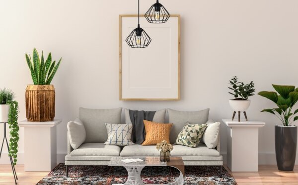Lampadario su fune CEED 2xE27/60W/230V