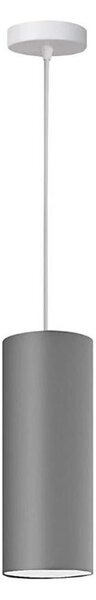 Lampadario su filo ZIK 1xE27/40W/230V grigio