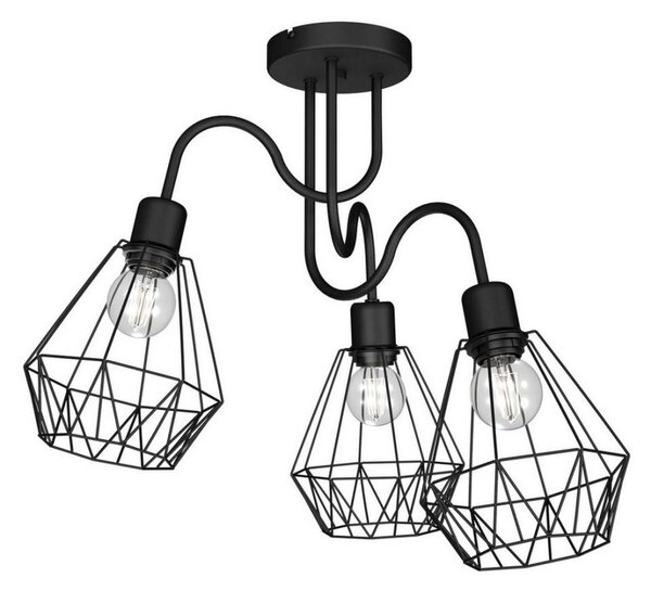 Lampadario a plafone BERGEN 3xE27/60W/230V