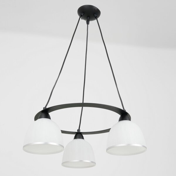 Lampadario a sospensione con filo AVIA 3xE27/60W/230V
