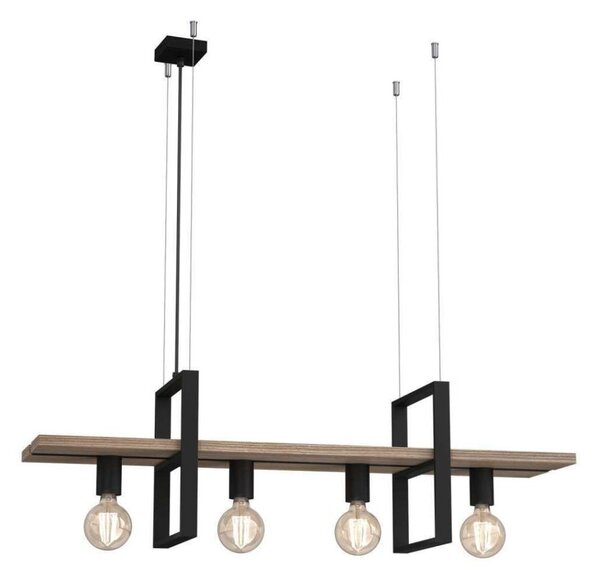Lampadario a sospensione con filo SHELF 4xE27/60W/230V