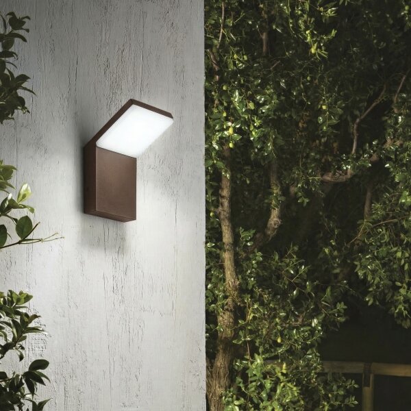 Ideal Lux - Applique da esterno STYLE LED/8,5W/230V 3000K CRI 90 IP54 marrone