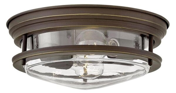 Quintiesse QN-HADRIAN-FS-OZ-CLEAR Lampada da esterno HADRIAN 2xE27/40W/230V IP44 bronzo