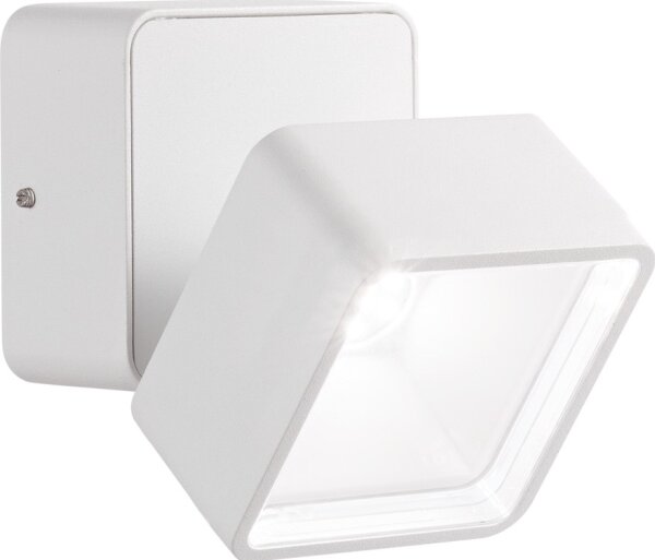 Ideal Lux - Applique da esterno OMEGA LED/7W/230V CRI 90 IP54 bianco