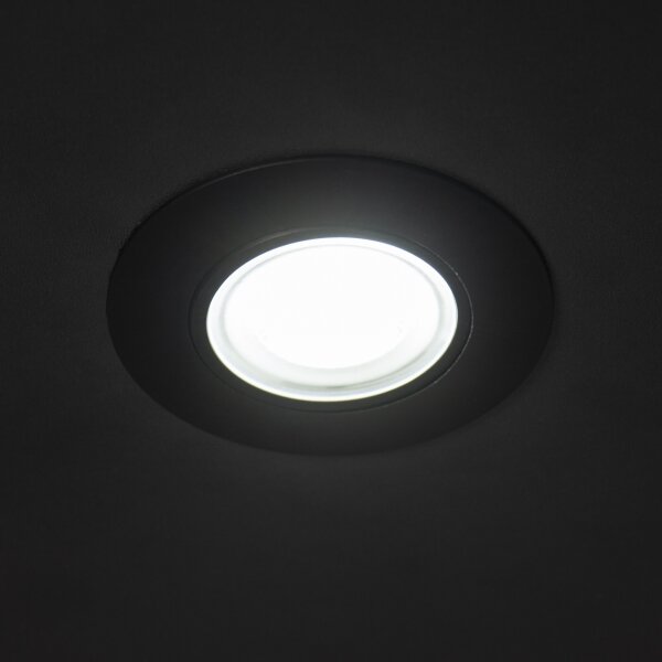 Kanlux 39260 - Faretto da incasso LED FIZU LED/4W/230V 3000/4000/6500K nero