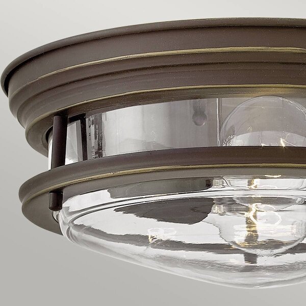 Quintiesse QN-HADRIAN-FS-OZ-CLEAR Lampada da esterno HADRIAN 2xE27/40W/230V IP44 bronzo