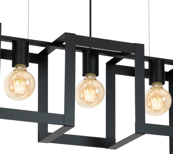 Lampadario a sospensione con filo KARTEL 5xE27/60W/230V
