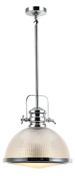 Klausen 111016 - Lampadario on a pole THOR 1xE27/11W/230V cromo lucido