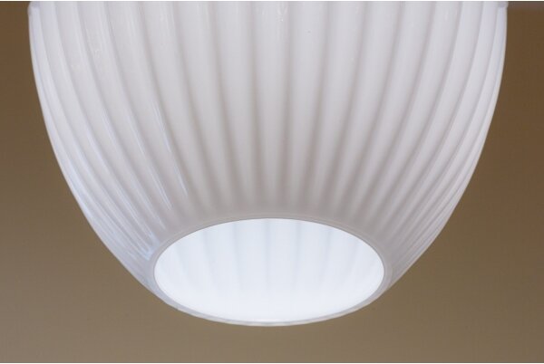 Klausen 111030 - Lampadario a sospensione con filo ELLIPTIC 1xE27/11W/230V bianco