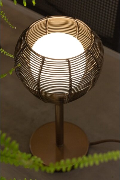 Klausen 108036 - Lampada da tavolo NEST 1xE14/7W/230V rame