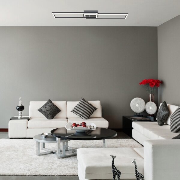 Rabalux 71004 - Plafoniera a LED dimmerabile NEFERTUM LED/38W/230V + telecomando