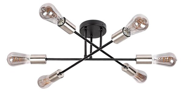 Rabalux 71026 - Plafoniera BRANWEN 6xE27/25W/230V