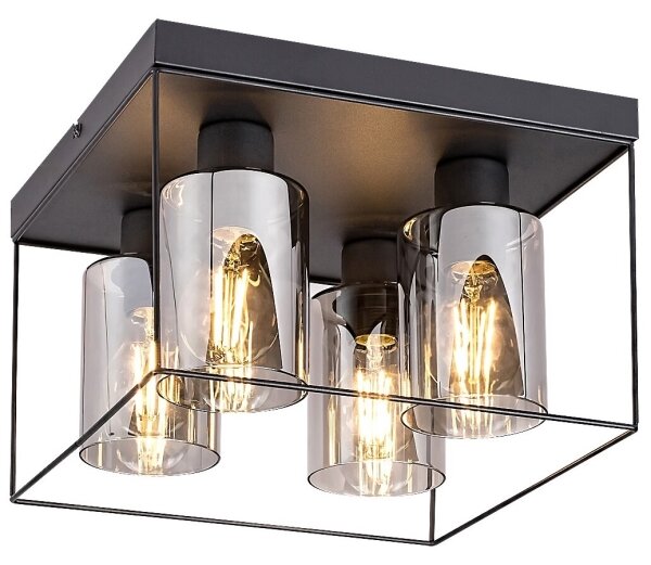 Rabalux 71034 - Plafoniera CHADWICK 4xE27/25W/230V