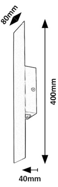 Rabalux 71057 - Applique a LED AMPEL LED/6W/230V 3000K nero