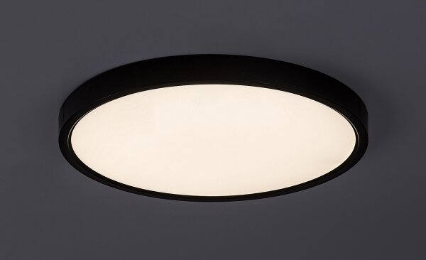 Rabalux 71072 - Plafoniera LED PAULOS LED/24W/230V 4000K diametro 30 cm nero