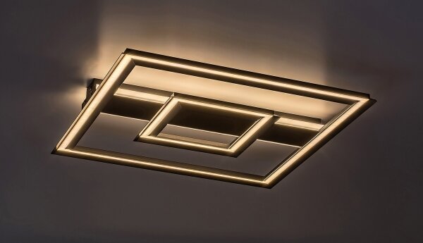 Rabalux 71071 - Plafoniera LED SIDONA 48W/230V 3000K nera