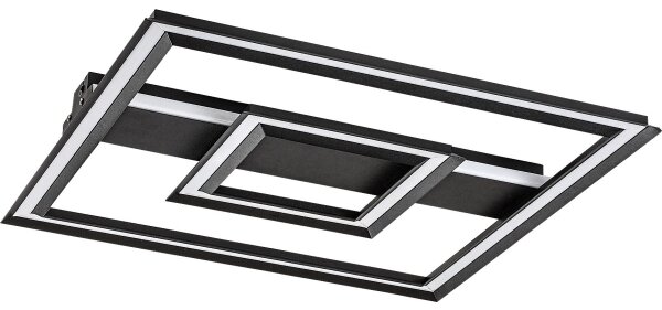 Rabalux 71071 - Plafoniera LED SIDONA 48W/230V 3000K nera