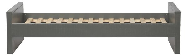 Letto singolo in legno di pino , 90 x 200 cm Morris - WOOOD