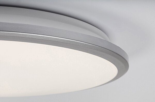 Rabalux 71127 - Lampada LED da soffitto ENGON 18W 230V 4000K argento 27 cm