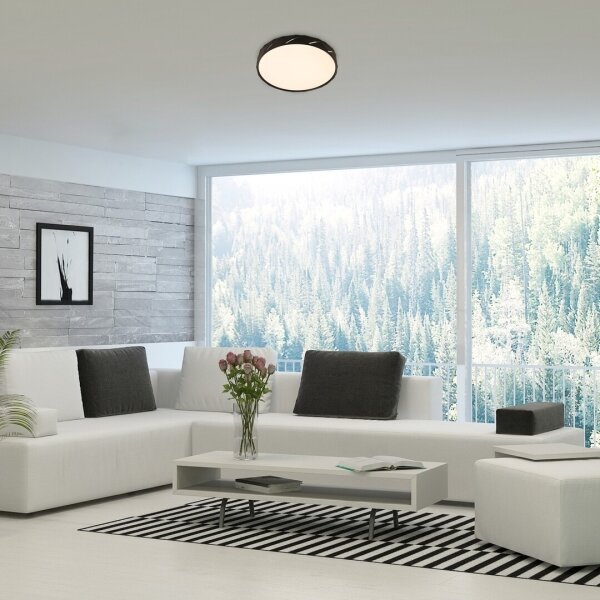 Rabalux 71120 - Plafoniera LED NESSIRA 25W 230V 4000K nero