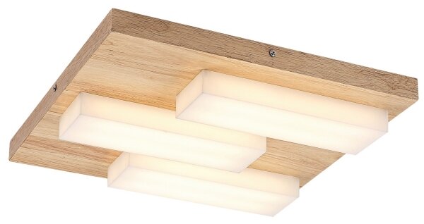 Rabalux 71142 - Plafoniera LED KONTE LED/30W/230V quercia