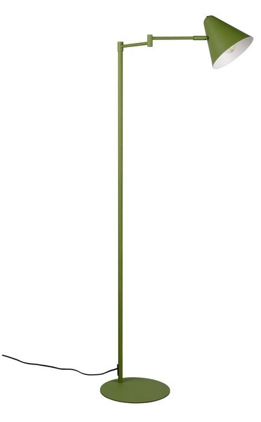 Lampada da terra verde con struttura flessibile (altezza totale 126,5 cm) Cosima – Trio