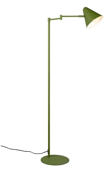 Lampada da terra verde con struttura flessibile (altezza totale 126,5 cm) Cosima – Trio