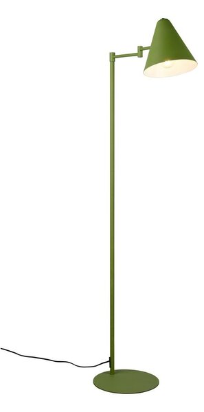 Lampada da terra verde con struttura flessibile (altezza totale 126,5 cm) Cosima – Trio
