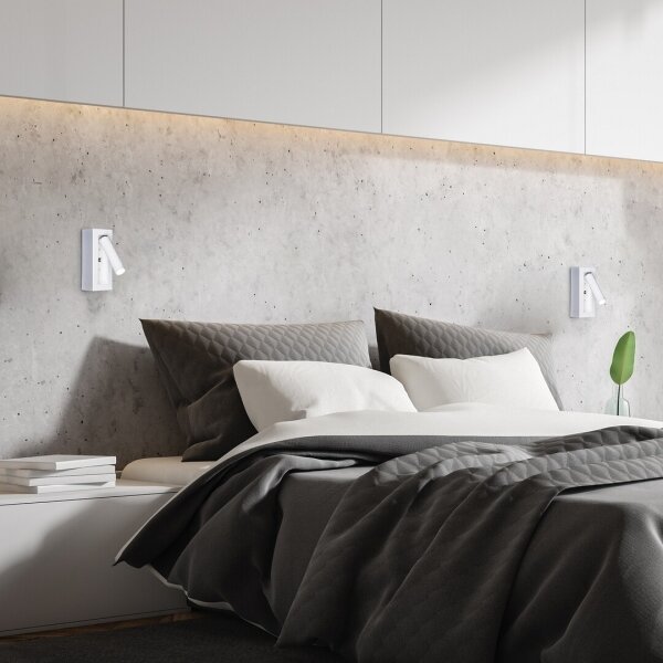 Rabalux 71286 - Luce Spot da parete a LED GELLO LED/4W/230V bianco