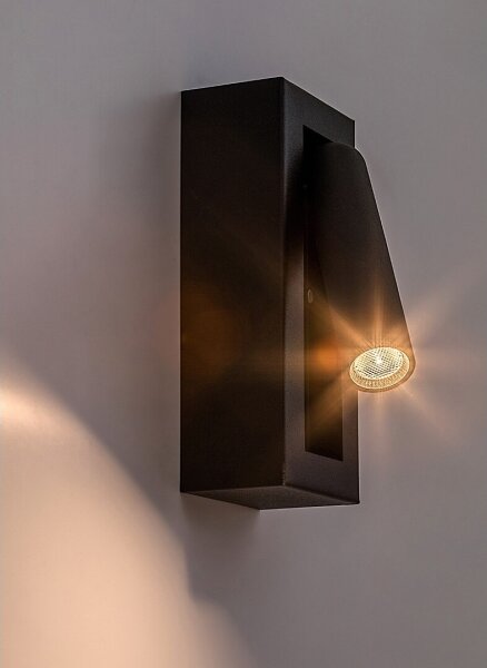 Rabalux 71285 - Luce Spot da parete a LED GELLO LED/4W/230V nero