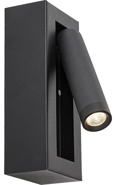 Rabalux 71285 - Luce Spot da parete a LED GELLO LED/4W/230V nero