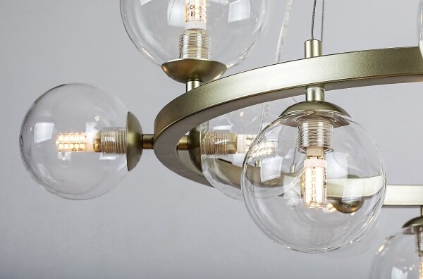 Rabalux 71300 - Lampadario a sospensione con filo ASLOV 11xG9/28W/230V