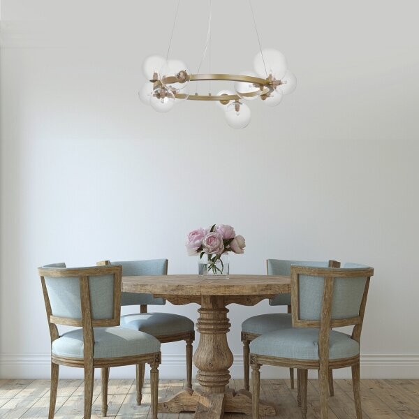 Rabalux 71300 - Lampadario a sospensione con filo ASLOV 11xG9/28W/230V