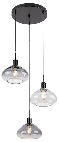 Rabalux 72023 - Lampadario a cavo DVORA 3xE27/40W/230V