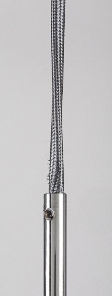 Rabalux 72046 - Lampadario a sospensione con filo KALEVI 1xGU10/50W/230V limpido/cromo