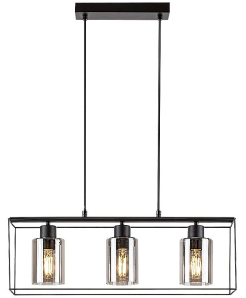 Rabalux 72033 - Lampadario a cavo CHADWICK 3xE27/25W/230V